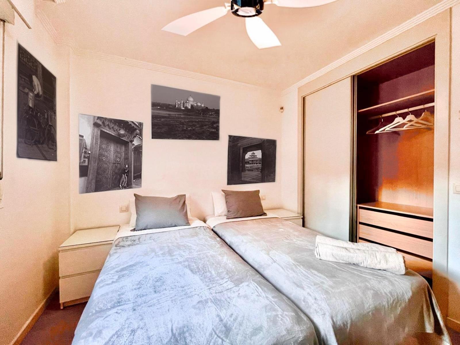 Maravilloso Apartamento Centrico De 70M2, Jardin Propio 40M2 Con Piscina Para Ninos Y Parking Opcional 말라가 외부 사진